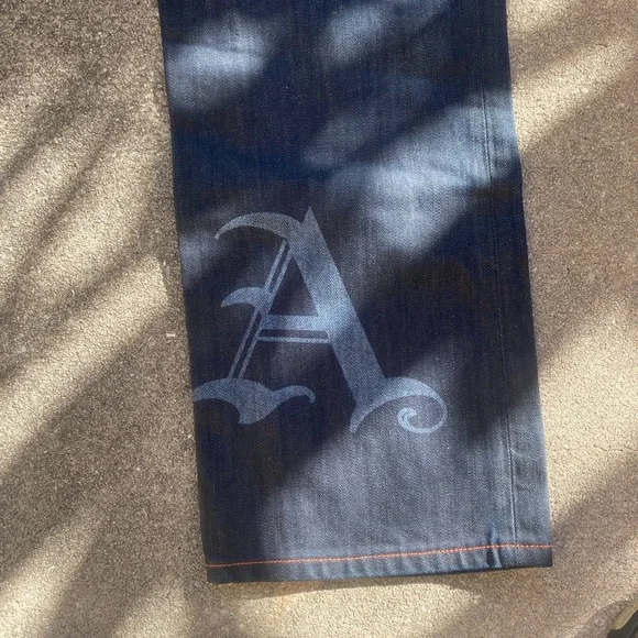 Rare Pilot Christian Audigier Jeans 30X32(Actual Size 31x32